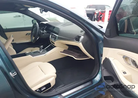 2021 BMW 330I xDrive из США, поврежденный, VIN 3MW5R7J07M8C10347